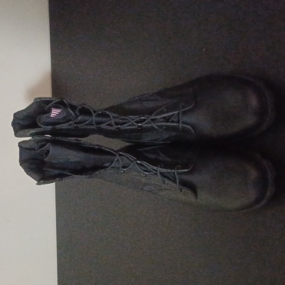 Maelstrom combat boots with Panama soles. Leather and cordura size 11.5W Black. - Picture 7 of 10